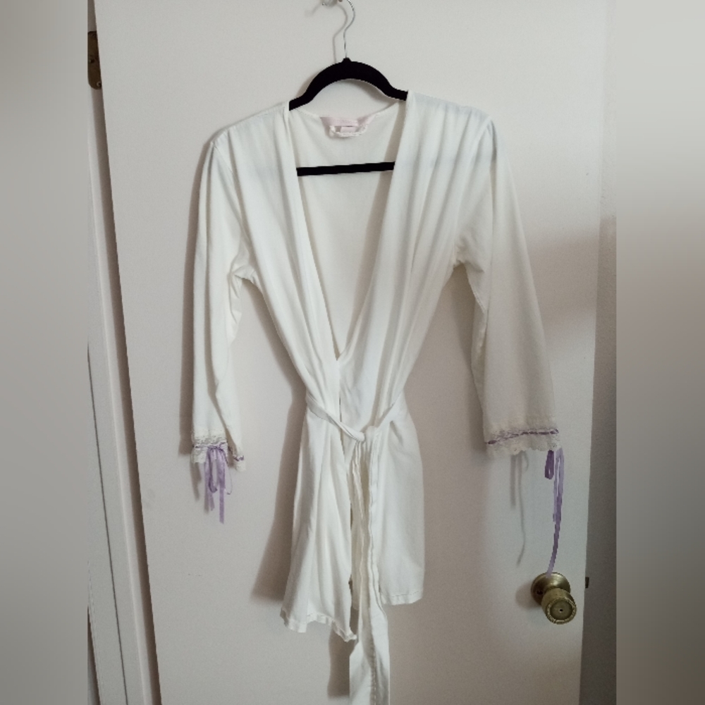 Victoria secret white robe